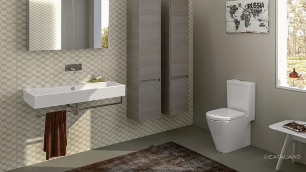 Premium praustuvas ir WC su bakeliu Stiluss Catalano 5